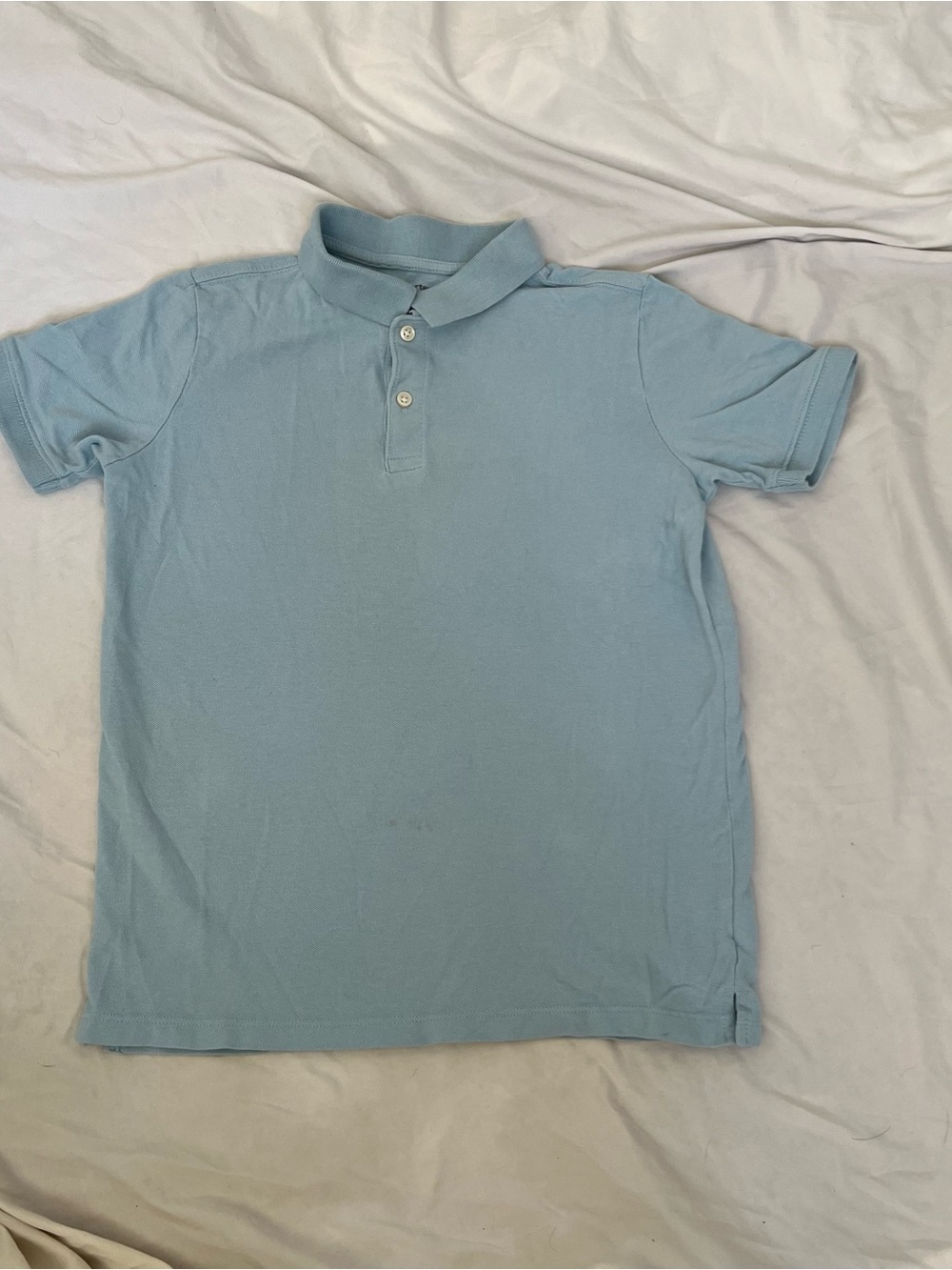 Carter's Pale Blue Short-Sleeve Polo